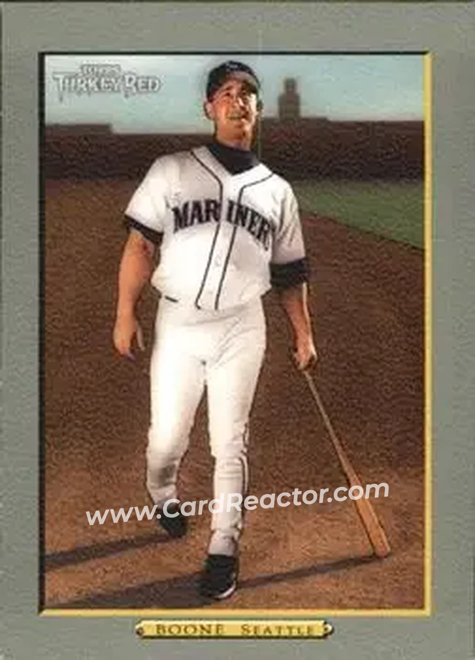 2005 Topps Turkey Red #17 - Bret Boone - Seattle Mariners - Front