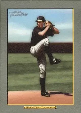 2005 Topps Turkey Red #19 - Jeff Francis - Colorado Rockies