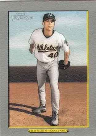 2005 Topps Turkey Red #28 - Rich Harden - Oakland Athletics