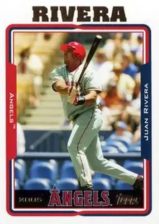 2005 Topps Updates & Highlights #UH9 - Juan Rivera - Los Angeles Angels