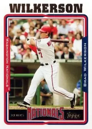 2005 Topps Updates & Highlights #UH13 - Brad Wilkerson - Washington Nationals