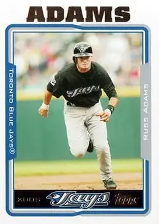 2005 Topps Updates & Highlights #UH15 - Russ Adams - Toronto Blue Jays