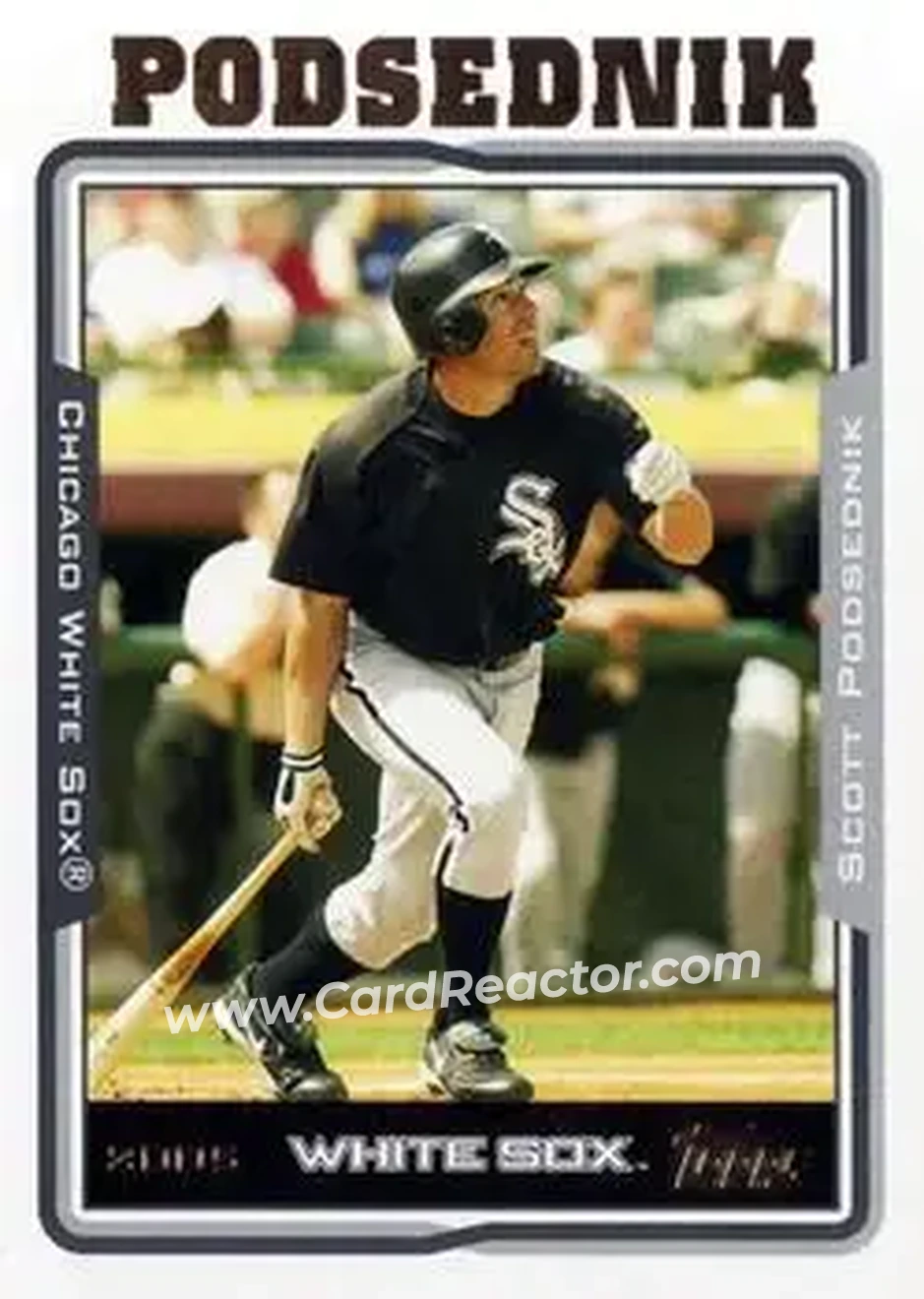 2005 Topps Updates & Highlights #UH20 - Scott Podsednik - Chicago White Sox - Front