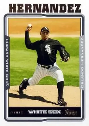 2005 Topps Updates & Highlights #UH22 - Orlando Hernandez - Chicago White Sox