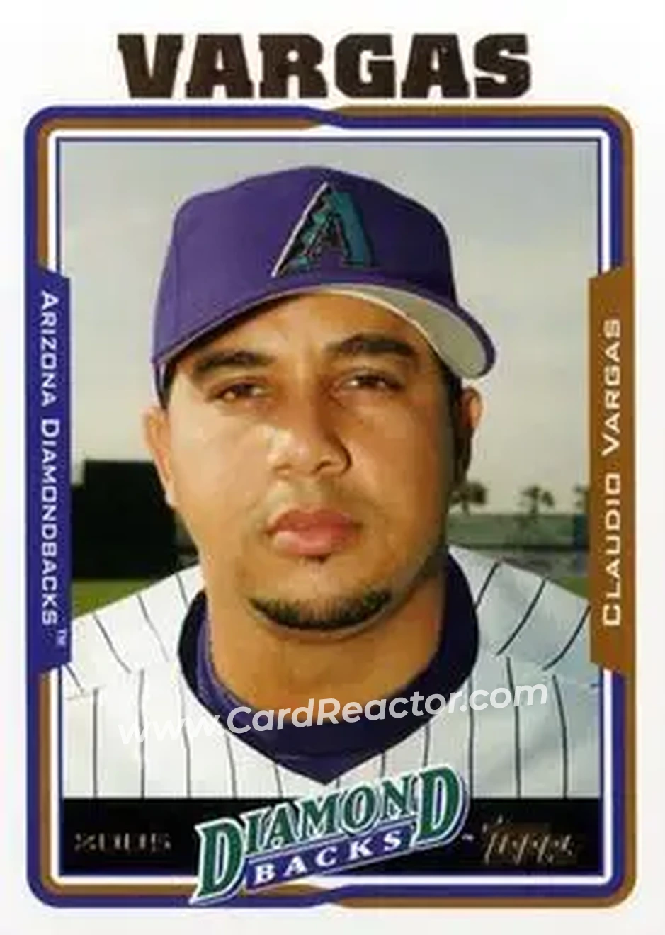 2005 Topps Updates & Highlights #UH29 - Claudio Vargas - Arizona Diamondbacks - Front 2005 Topps Updates & Highlights #UH29 - Claudio Vargas - Arizona Diamondbacks - Front