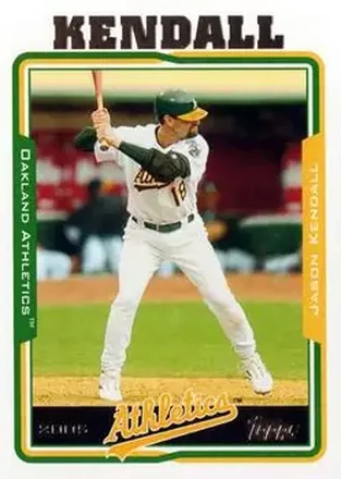 2005 Topps Updates & Highlights #UH30 - Jason Kendall - Oakland Athletics