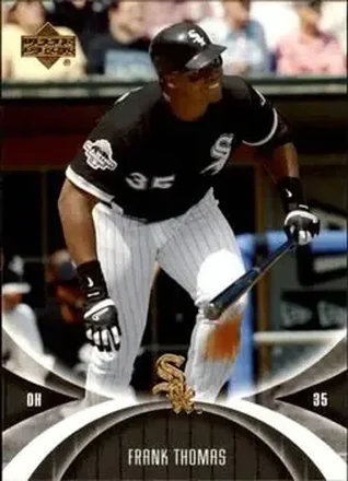 2005 UD Mini Jersey Collection #20 - Frank Thomas - Chicago White Sox