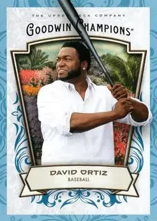2026 Upper Deck Goodwin Champions #16 Turquoise David Ortiz