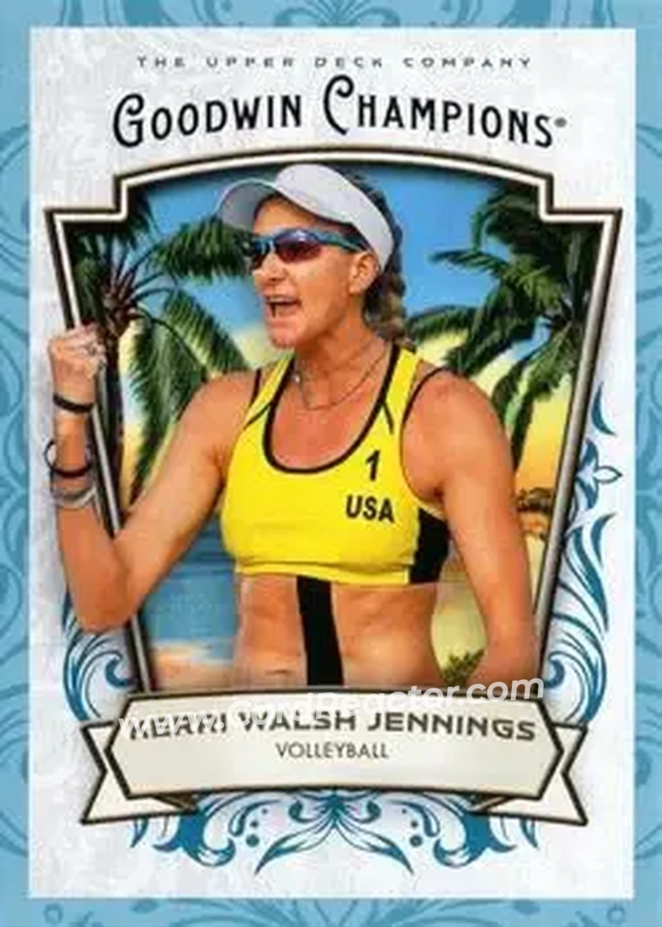2026 Upper Deck Goodwin Champions - Turquoise #62 - Kerri Walsh Jennings - Front