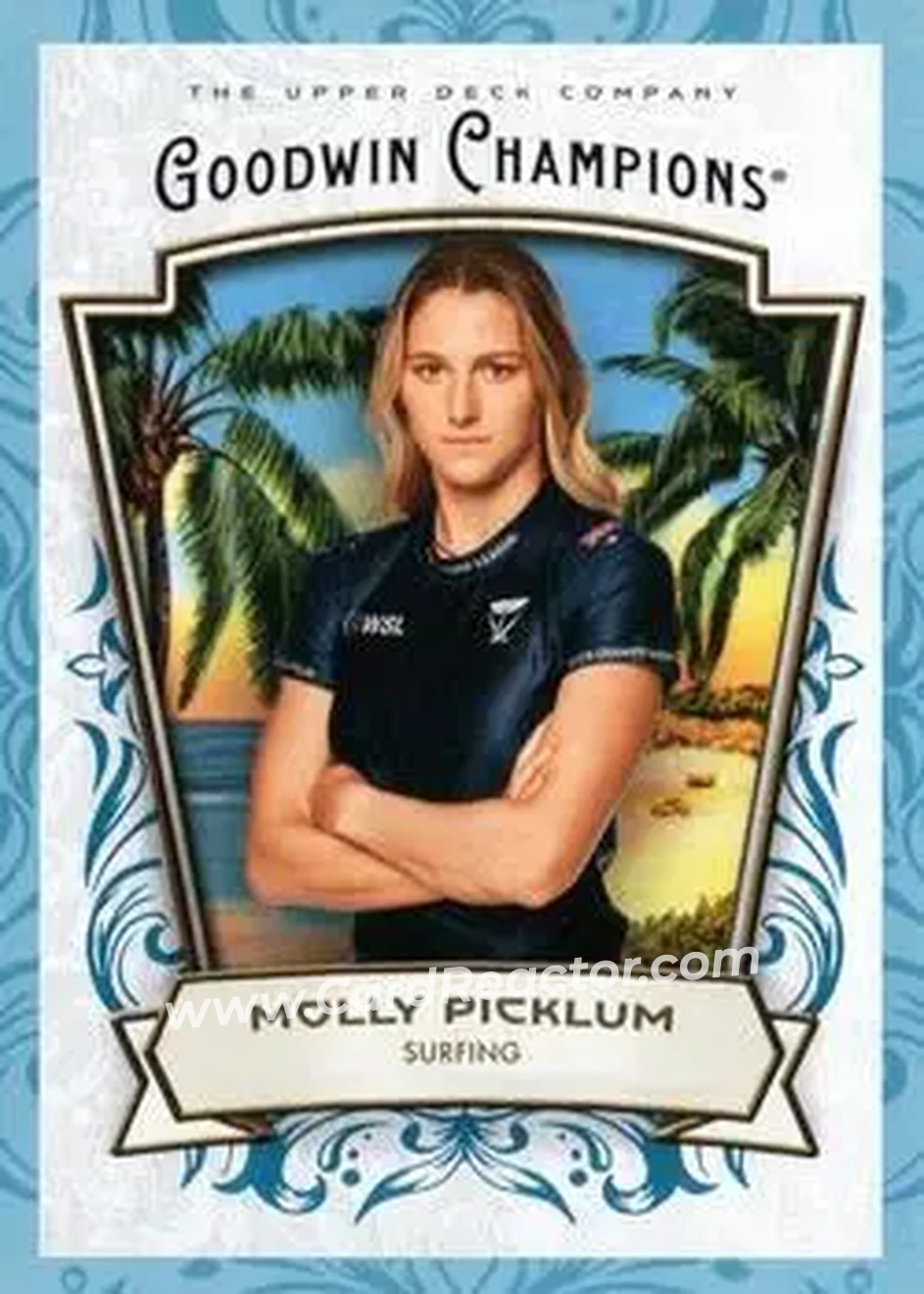 2026 Upper Deck Goodwin Champions - Turquoise #71 - Molly Picklum - Front 2026 Upper Deck Goodwin Champions - Turquoise #71 - Molly Picklum - Front