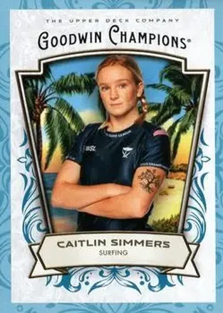 2026 Upper Deck Goodwin Champions - Turquoise #75 - Caitlin Simmers