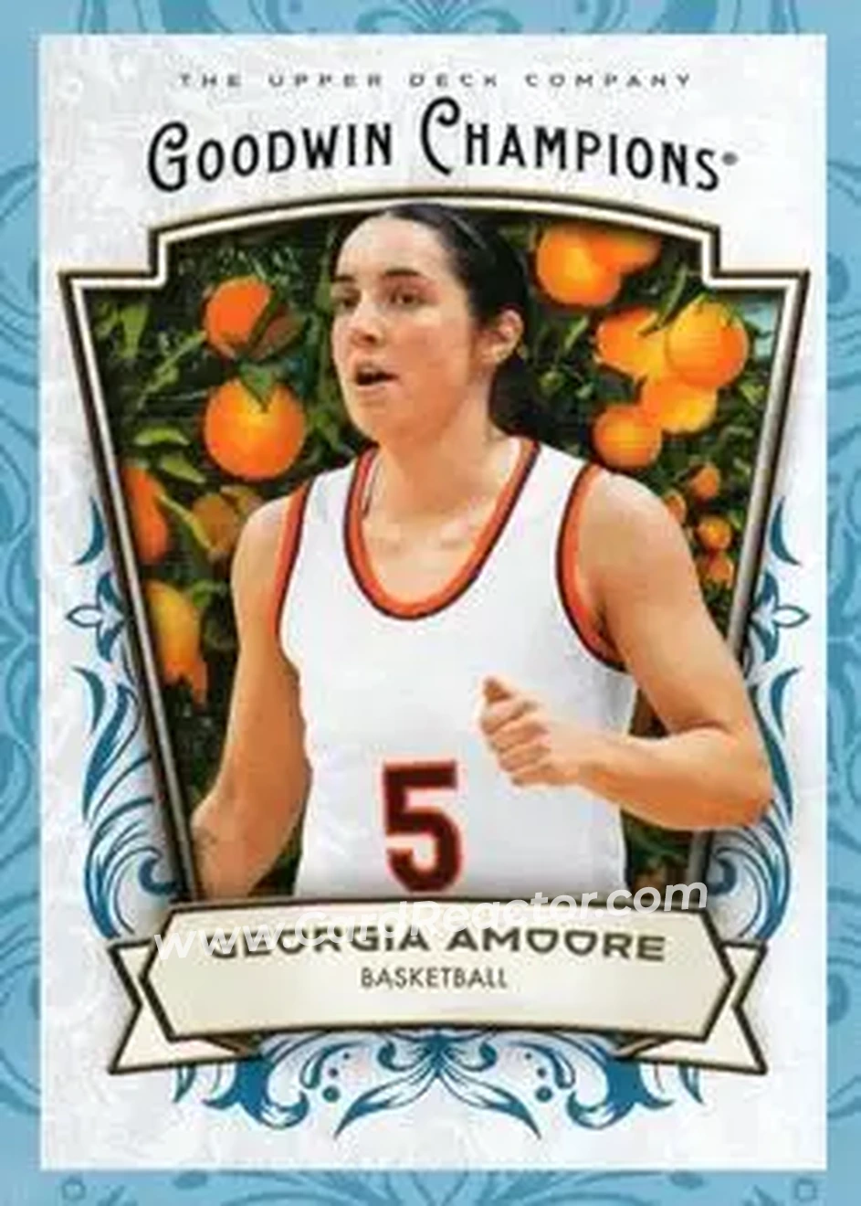 2026 Upper Deck Goodwin Champions - Turquoise #86 - Georgia Amoore - Front