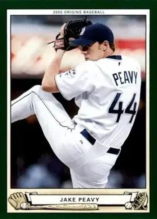 2005 UD Origins #6 - Jake Peavy - San Diego Padres