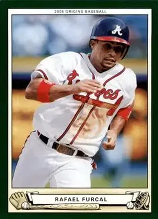 2005 UD Origins #7 - Rafael Furcal - Atlanta Braves