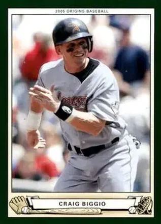 2005 UD Origins #8 - Craig Biggio - Houston Astros
