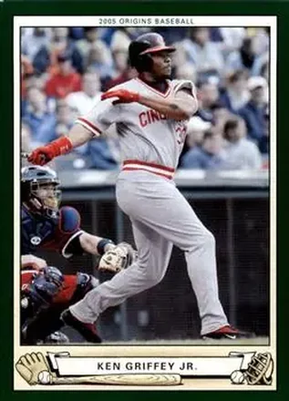2005 UD Origins #9 - Ken Griffey Jr. - Cincinnati Reds