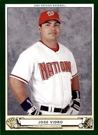 2005 UD Origins #11 - Jose Vidro - Washington Nationals