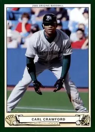 2005 UD Origins #13 - Carl Crawford - Tampa Bay Devil Rays