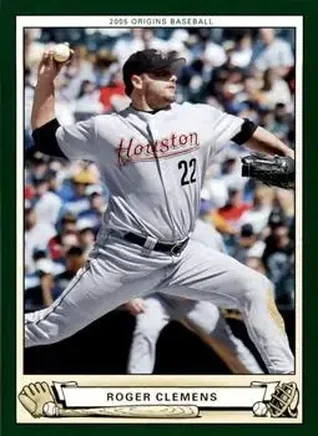 2005 UD Origins #14 - Roger Clemens - Houston Astros