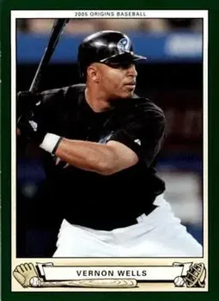 2005 UD Origins #16 - Vernon Wells - Toronto Blue Jays