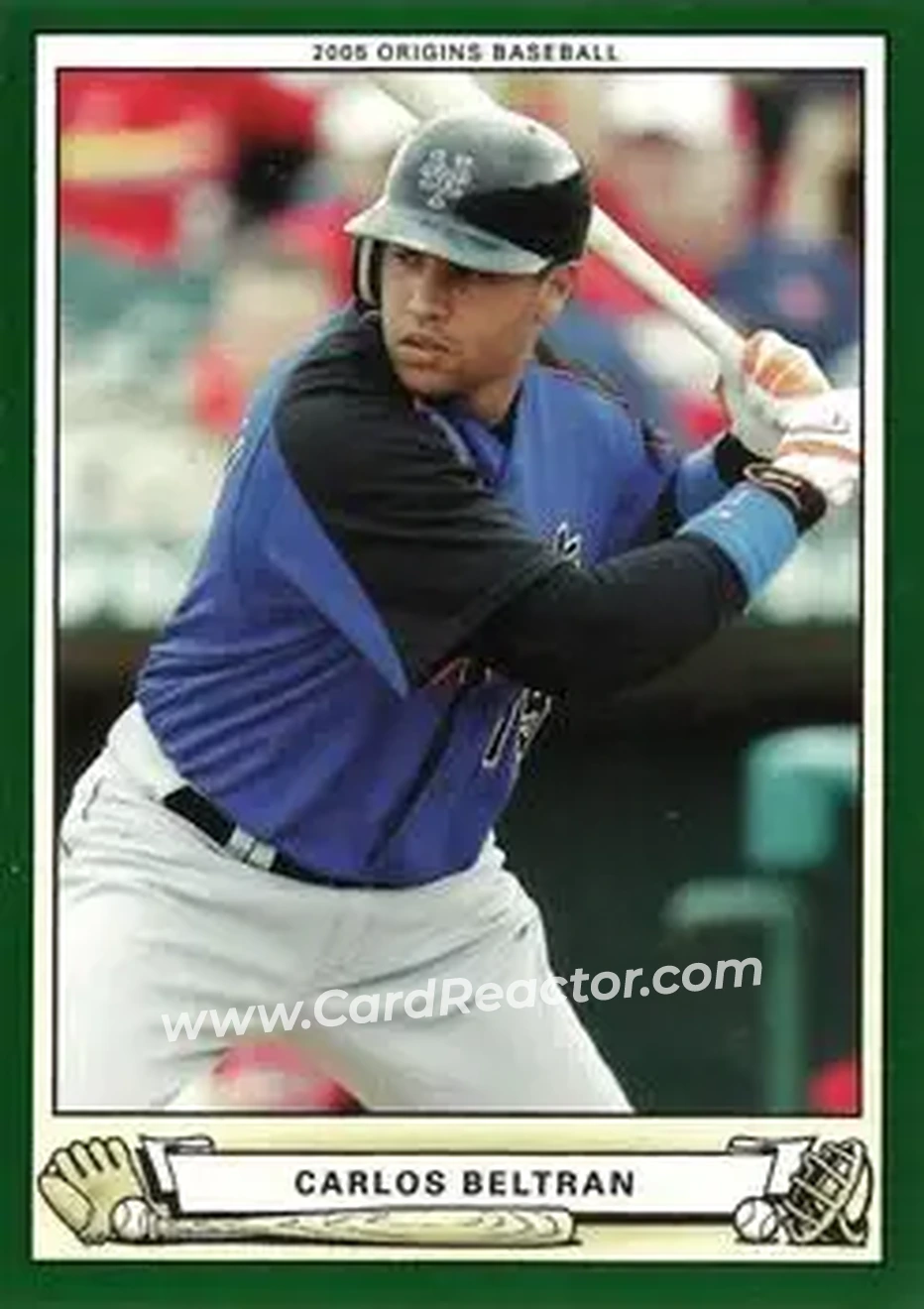 2005 UD Origins #20 - Carlos Beltran - New York Mets - Front
