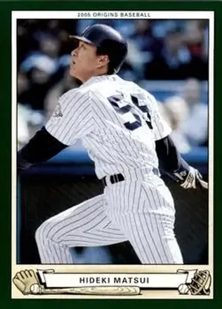2005 UD Origins #22 - Hideki Matsui - New York Yankees