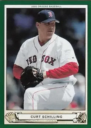 2005 UD Origins #24 - Curt Schilling - Boston Red Sox