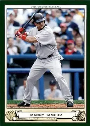 2005 UD Origins #25 - Manny Ramirez - Boston Red Sox