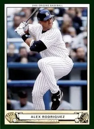 2005 UD Origins #26 - Alex Rodriguez - New York Yankees