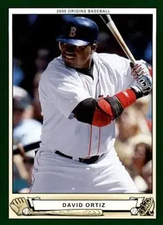 2005 UD Origins #28 - David Ortiz - Boston Red Sox