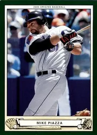 2005 UD Origins #10 - Mike Piazza - New York Mets
