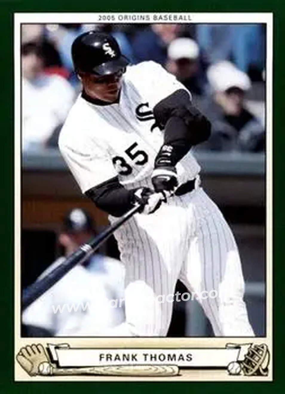 2005 UD Origins #23 - Frank Thomas - Chicago White Sox - Front 2005 UD Origins #23 - Frank Thomas - Chicago White Sox - Front