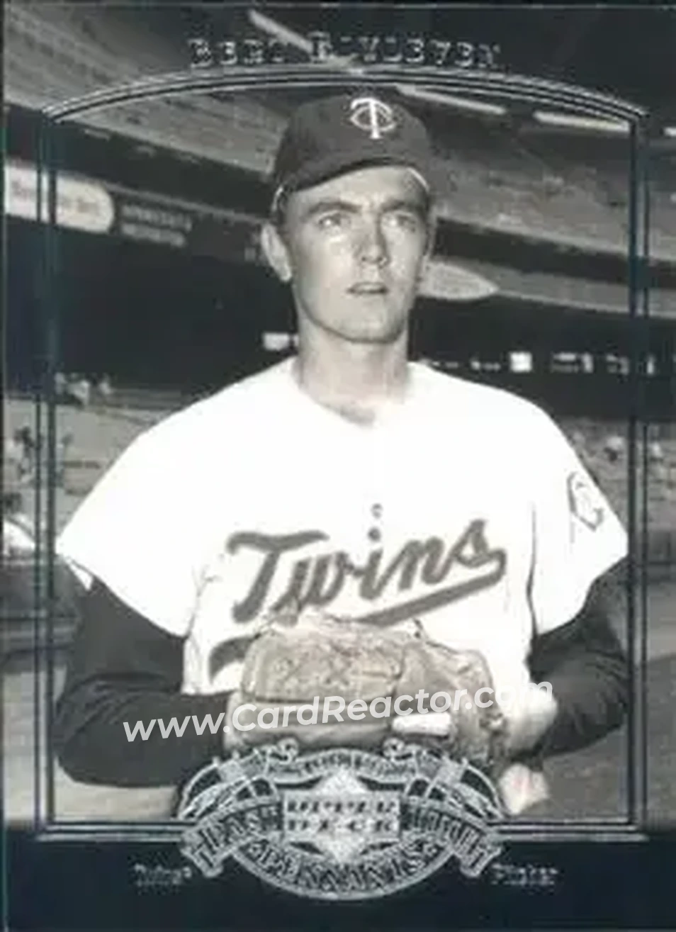 2005 UD Past Time Pennants #3 - Bert Blyleven - Minnesota Twins - Front