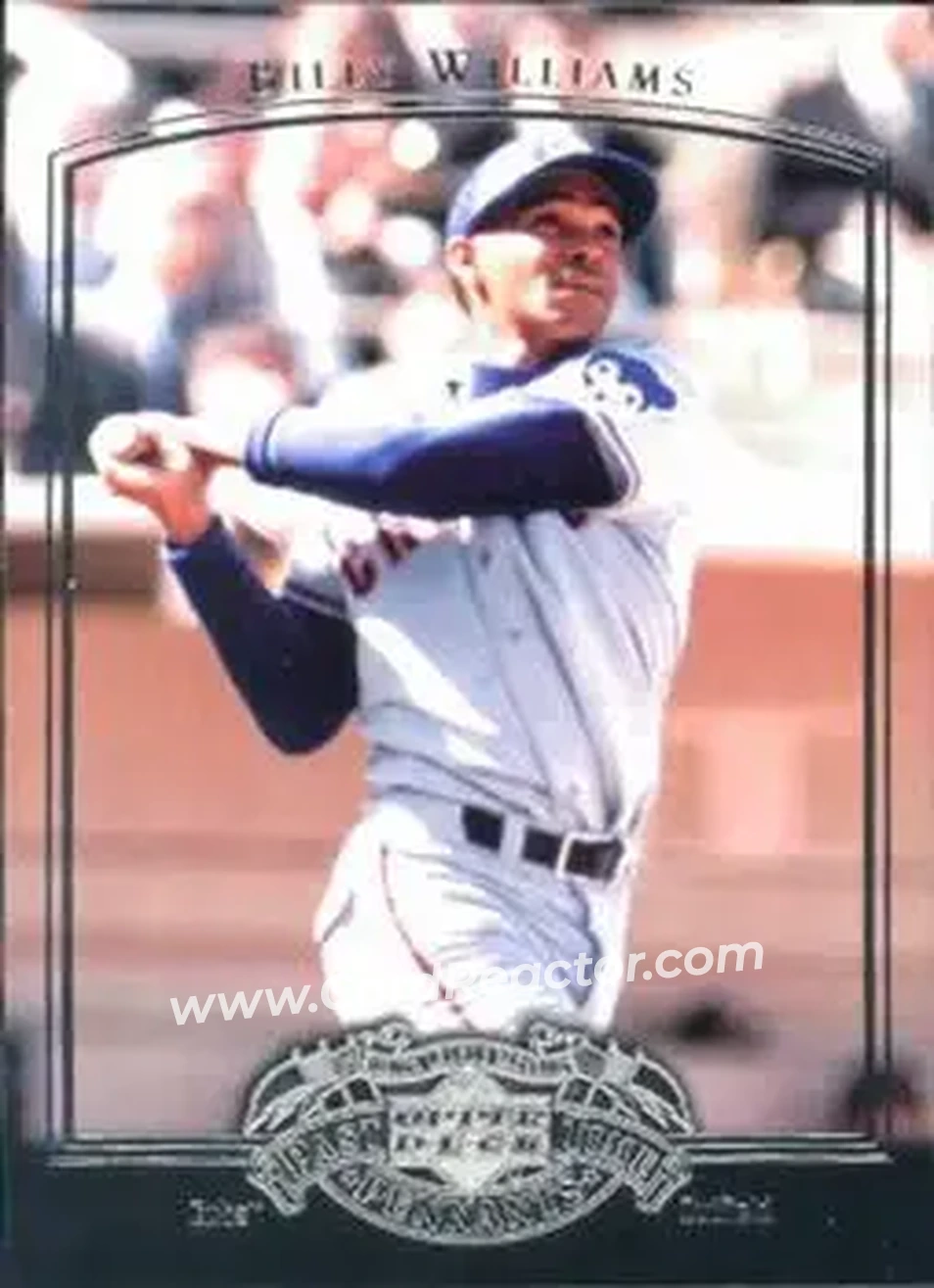 2005 UD Past Time Pennants #5 - Billy Williams - Chicago Cubs - Front