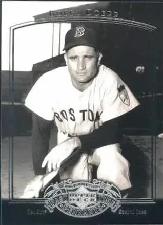 2005 UD Past Time Pennants #9 - Bobby Doerr - Boston Red Sox
