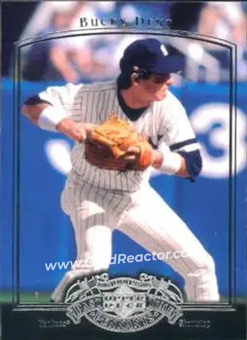 2005 UD Past Time Pennants #12 - Bucky Dent - New York Yankees - Front