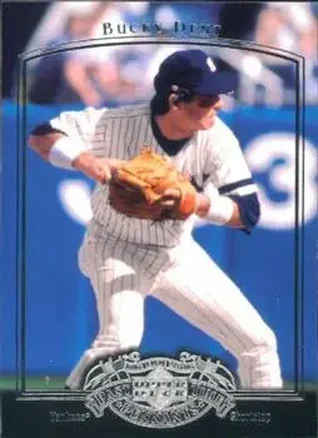 2005 UD Past Time Pennants #12 - Bucky Dent - New York Yankees