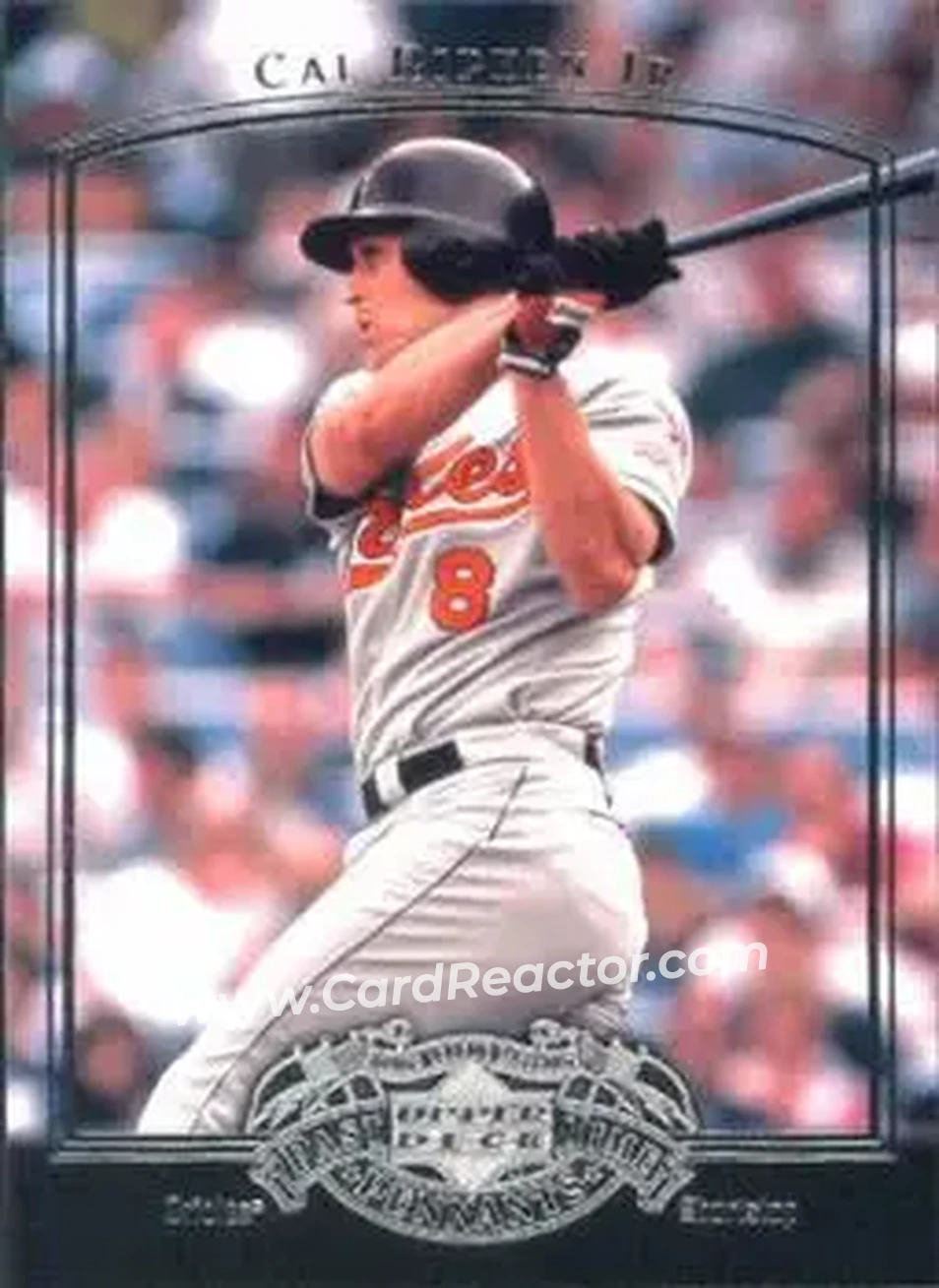2005 UD Past Time Pennants #13 - Cal Ripken - Baltimore Orioles - Front