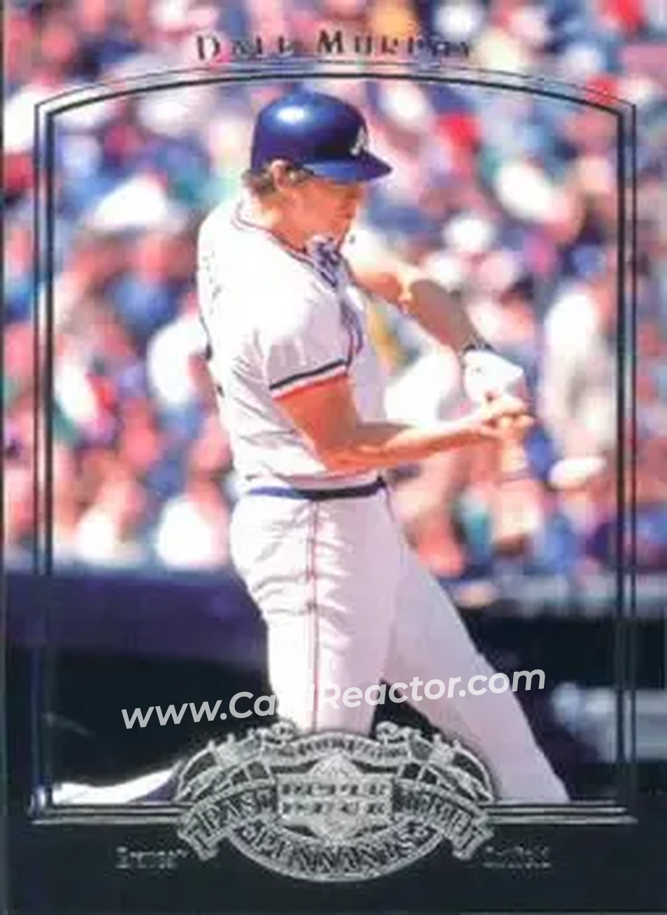 2005 UD Past Time Pennants #17 - Dale Murphy - Atlanta Braves - Front