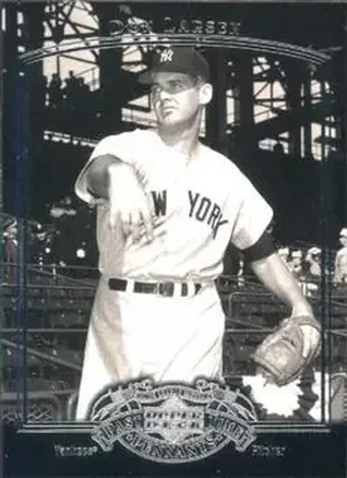 2005 UD Past Time Pennants #19 Don Larsen