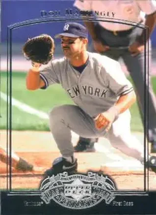 2005 UD Past Time Pennants #20 - Don Mattingly - New York Yankees