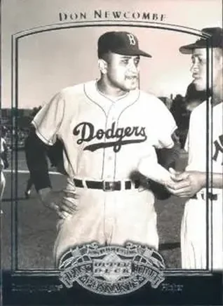 2005 UD Past Time Pennants #21 Don Newcombe