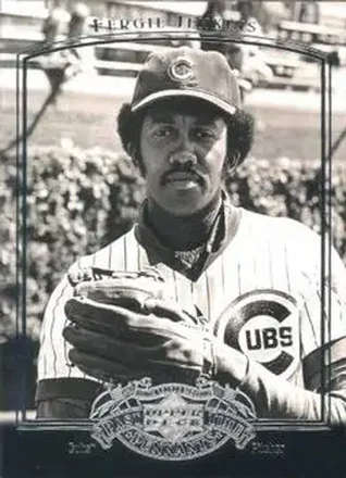 2005 UD Past Time Pennants #28 - Ferguson Jenkins - Chicago Cubs