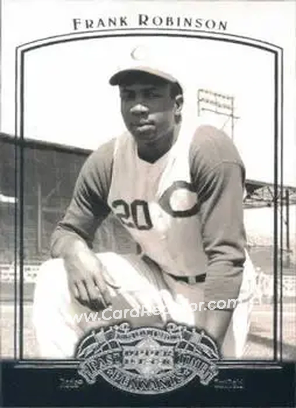 2005 UD Past Time Pennants #30 - Frank Robinson - Cincinnati Reds - Front