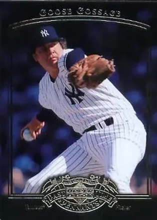 2005 UD Past Time Pennants #36 - Rich Gossage - New York Yankees