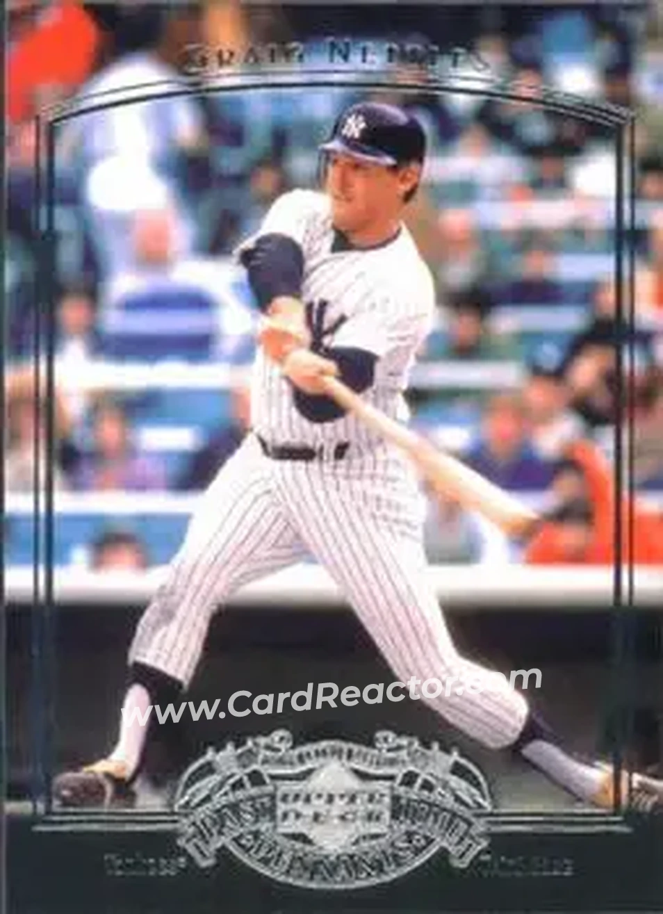2005 UD Past Time Pennants #37 - Graig Nettles - New York Yankees - Front