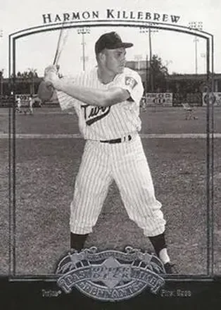2005 UD Past Time Pennants #38 - Harmon Killebrew - Minnesota Twins