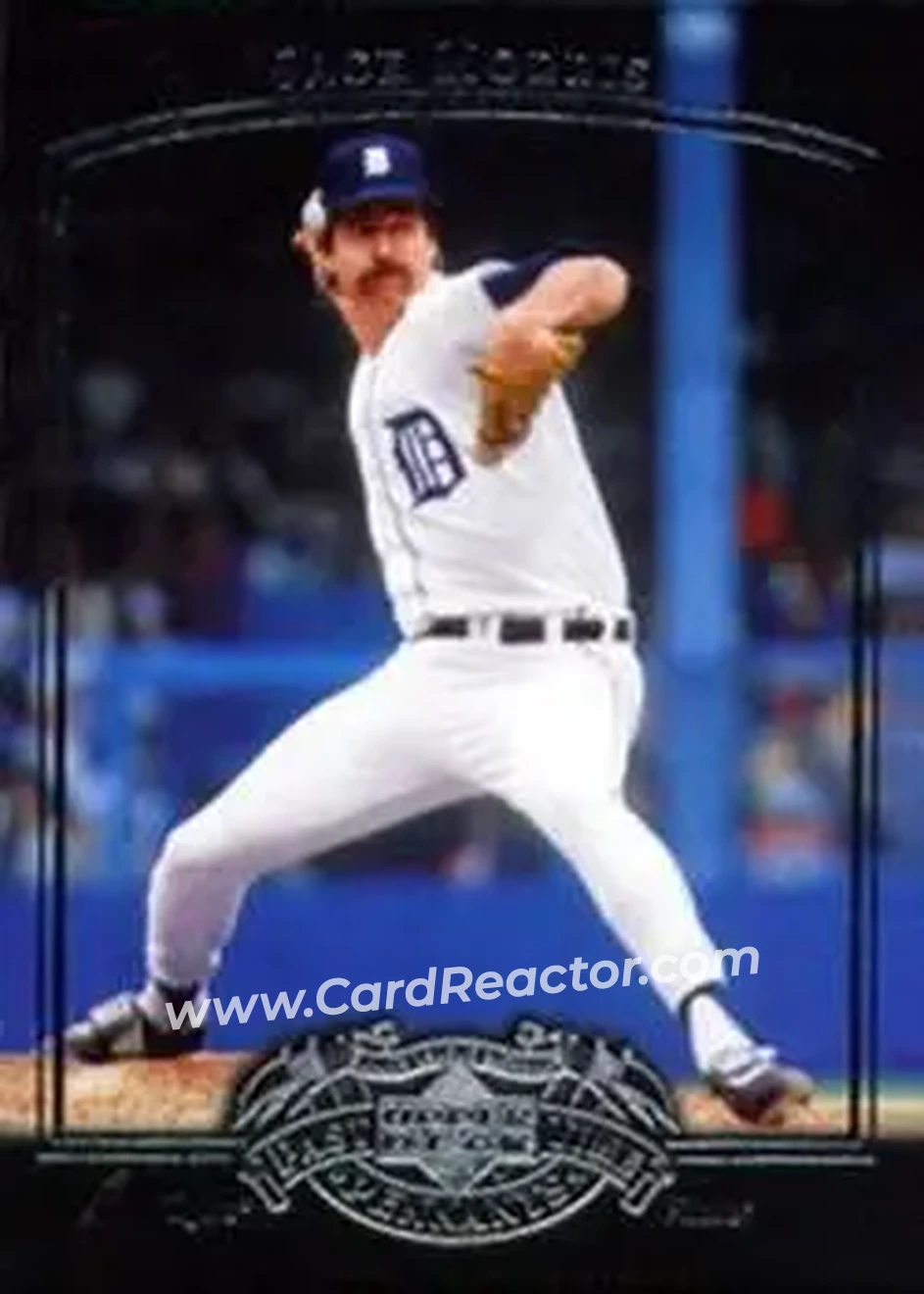 2005 UD Past Time Pennants #39 - Jack Morris - Detroit Tigers - Front 2005 UD Past Time Pennants #39 - Jack Morris - Detroit Tigers - Front