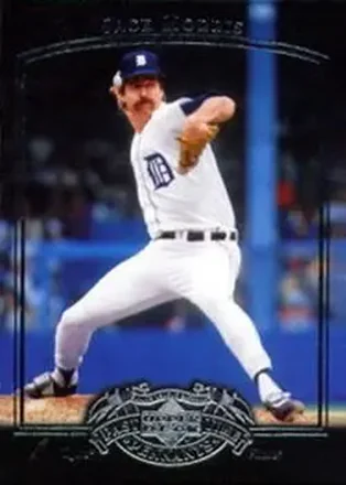 2005 UD Past Time Pennants #39 - Jack Morris - Detroit Tigers