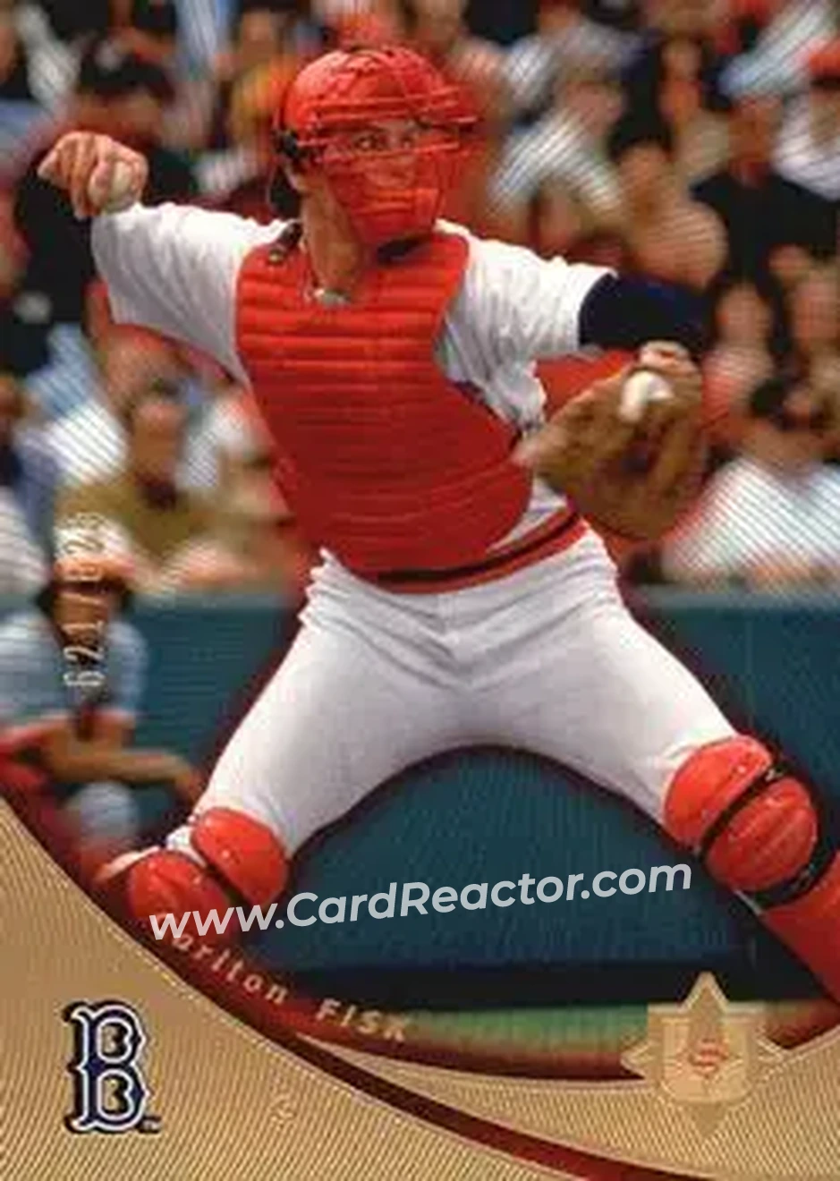 2005 UD Ultimate Signature Edition #7 - Carlton Fisk - Boston Red Sox - Front 2005 UD Ultimate Signature Edition #7 - Carlton Fisk - Boston Red Sox - Front